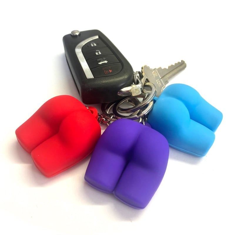 The Mini-Butt Keychain – Set of 3